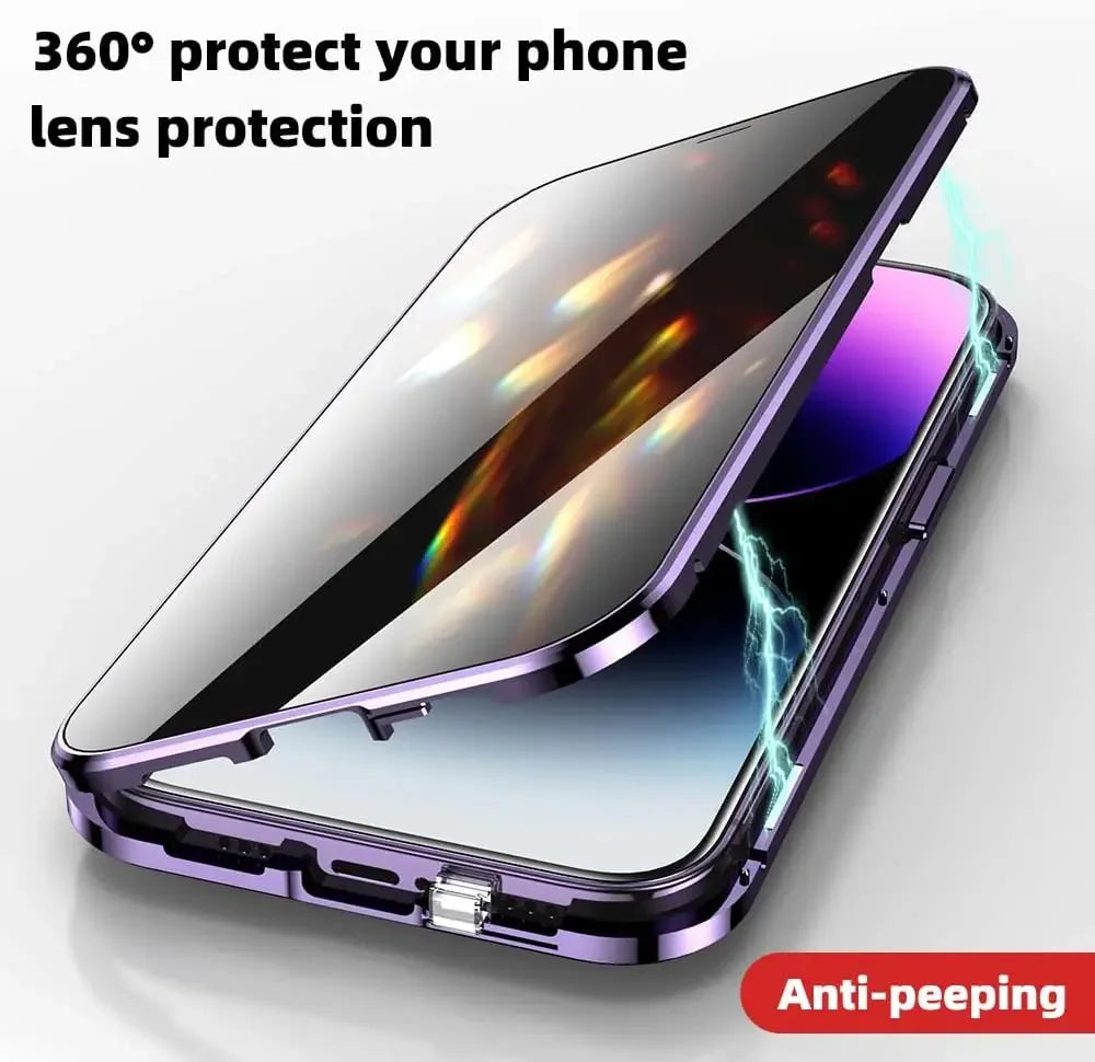 Iphone Double Glass Anti-Peep Privacy case