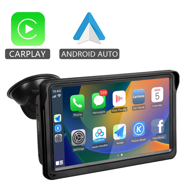 7inch Portable CarPlay