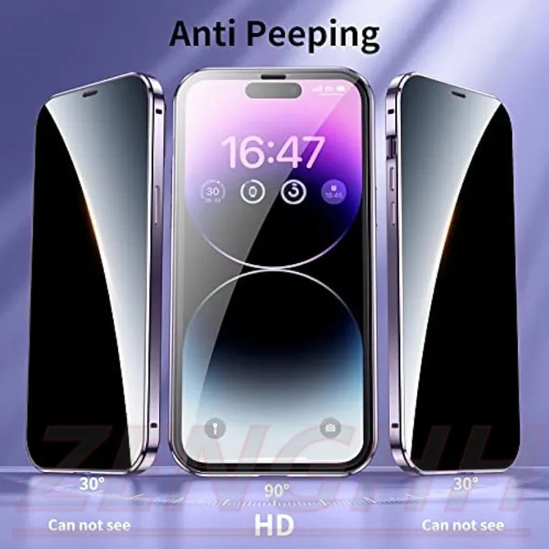 Iphone Double Glass Anti-Peep Privacy case