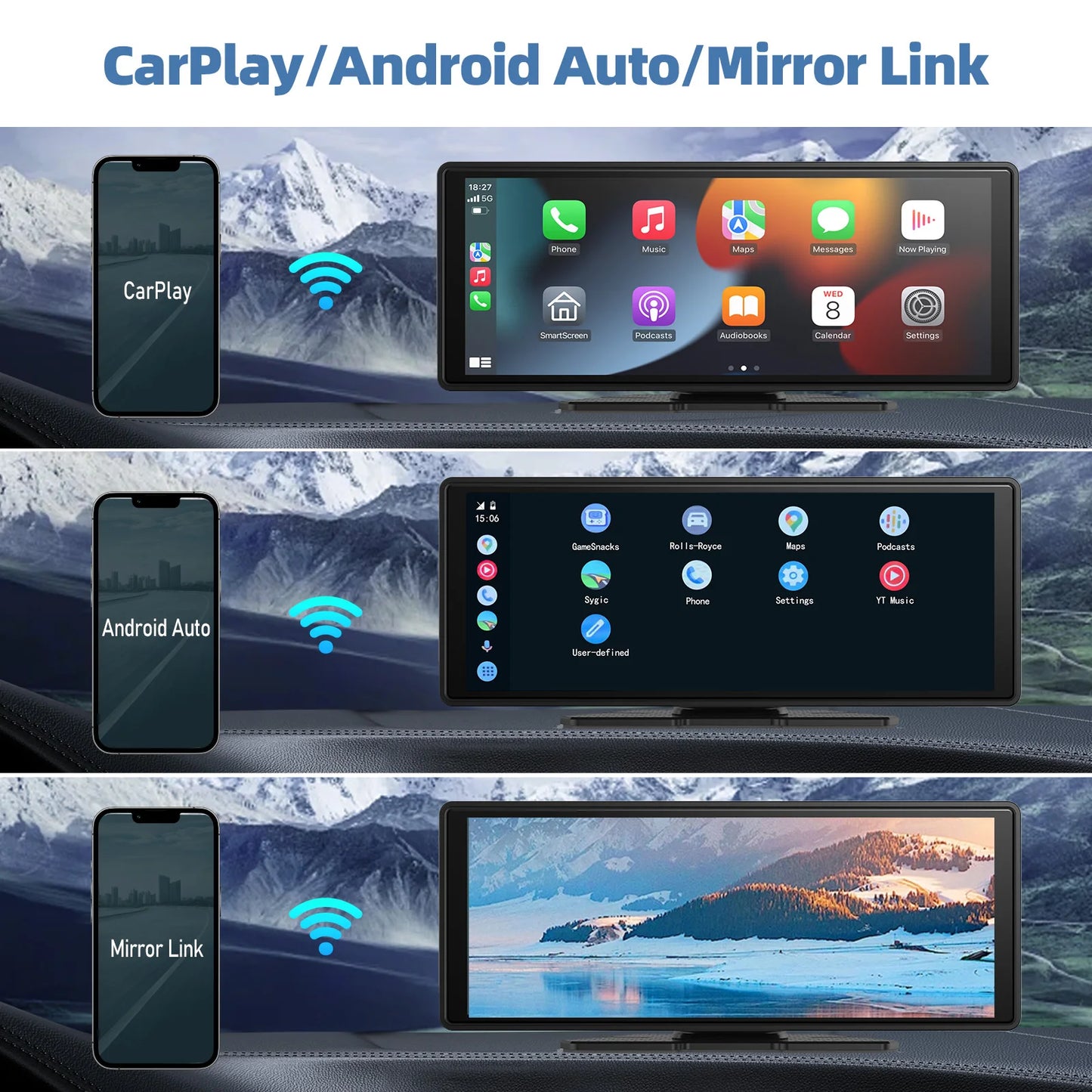 Universal Portable Carplay